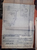 SCHEMA ORIGINALE CIRCUITO FRENI GUIDA A DESTRA 1977